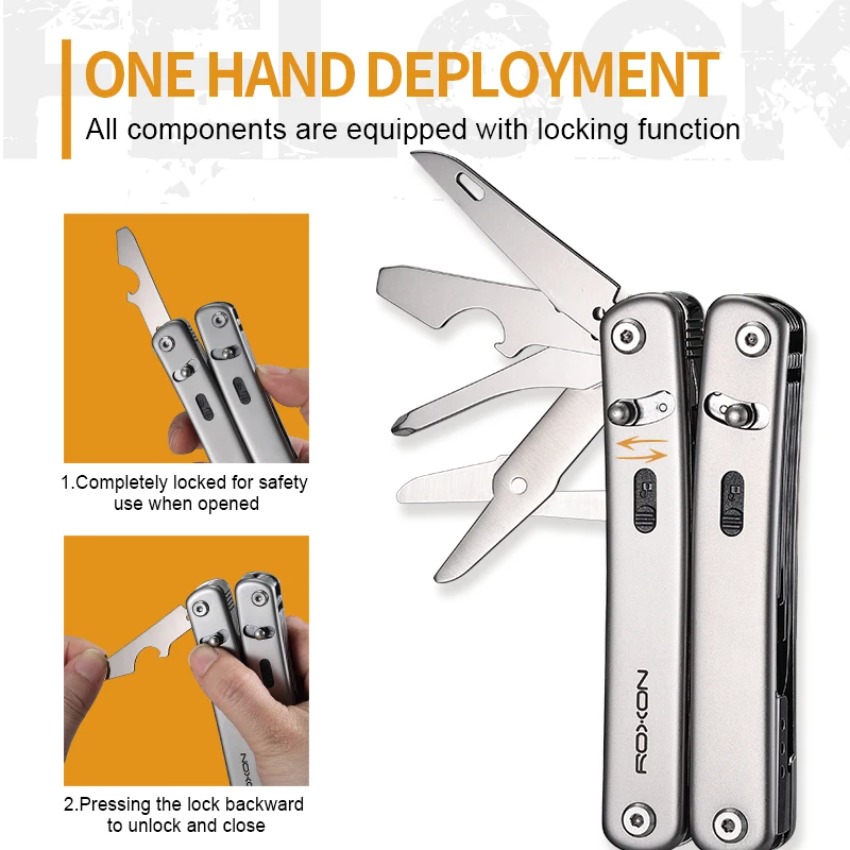 Edc Carry Pliers - Многофункциональные плоскогубцы R's Genuine S804G Flex: