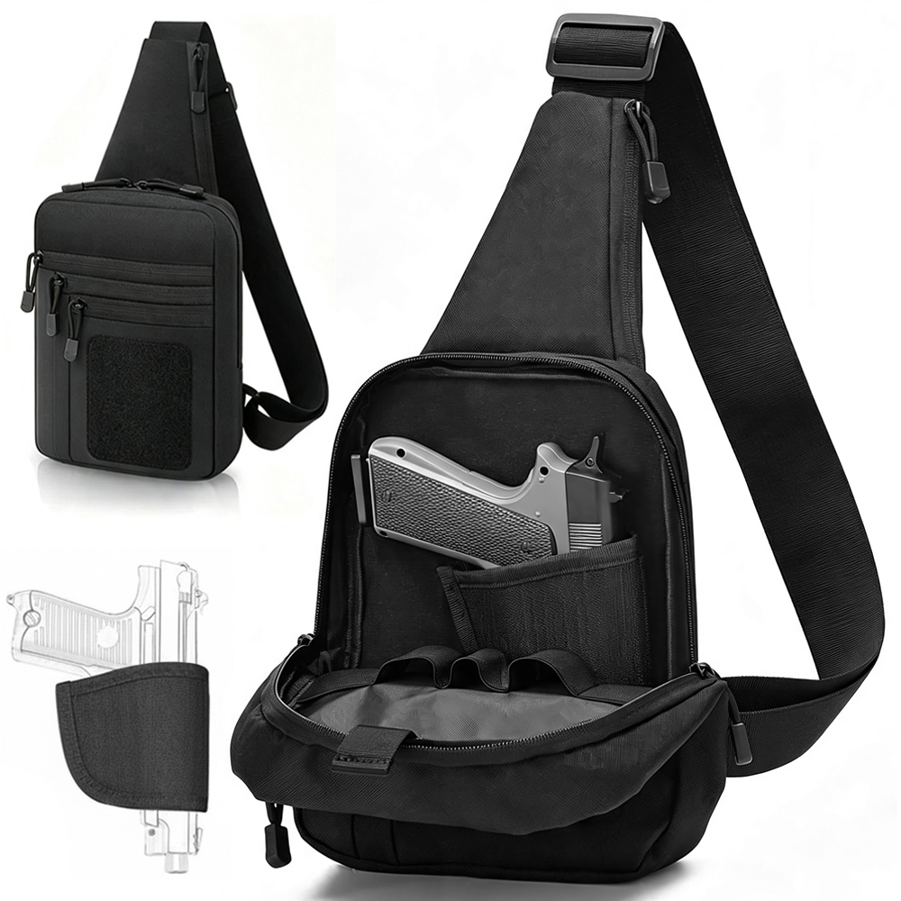 Edc Concealed Carry Holster - Тактическая сумка-чехол для пистолета на грудь/плечо,