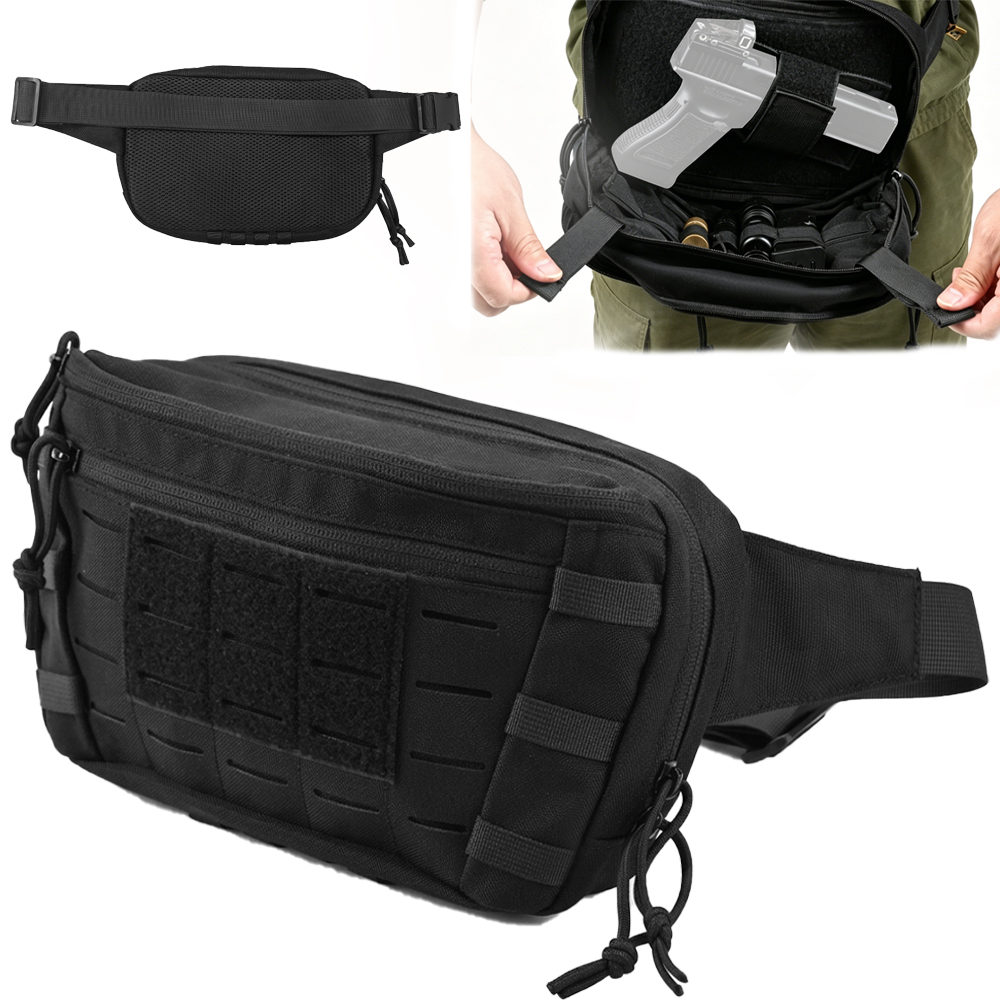 Edc Carry Fanny Pack - Тактическая поясная сумка для пистолета, скрытая