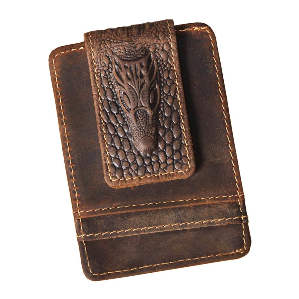 Money Clip Magnetic - 2020 трендовый Магнитный кошелек из натуральной