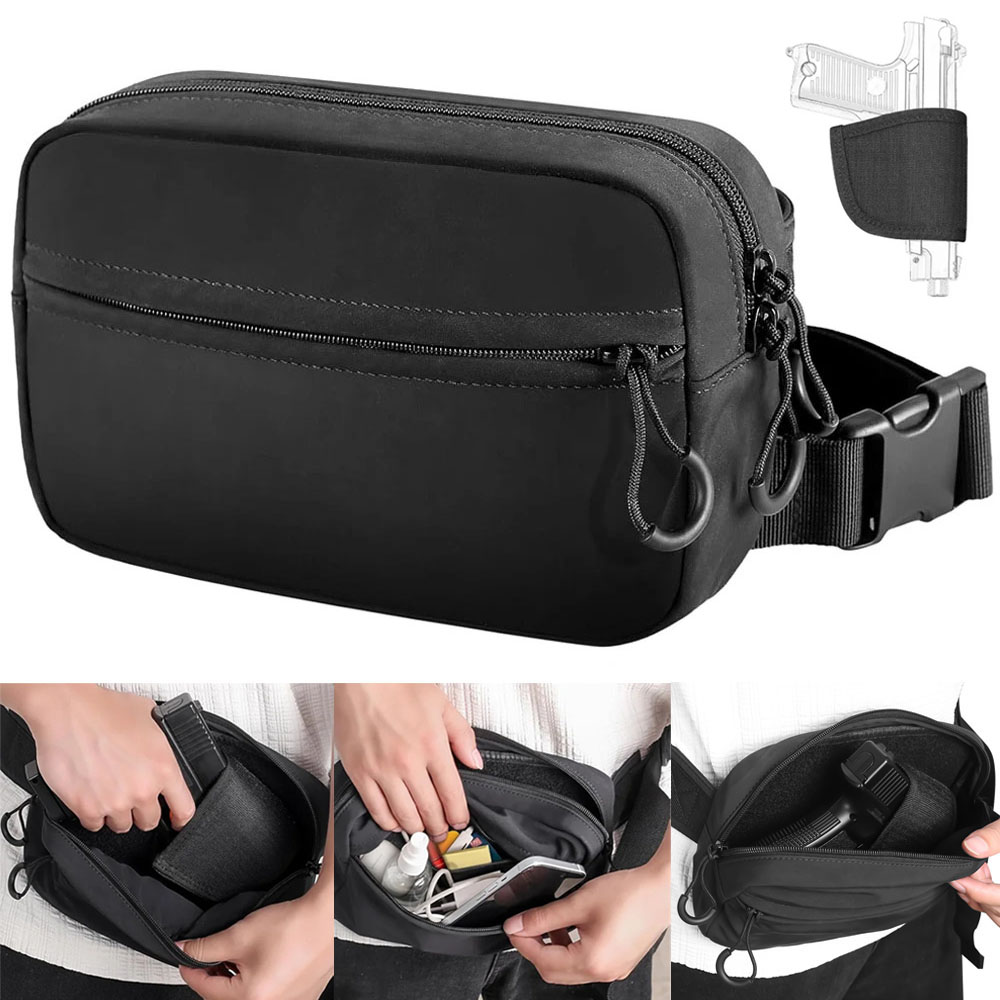 Edc Carry Fanny Pack - Сумка для скрытого ношения пистолета, поясной