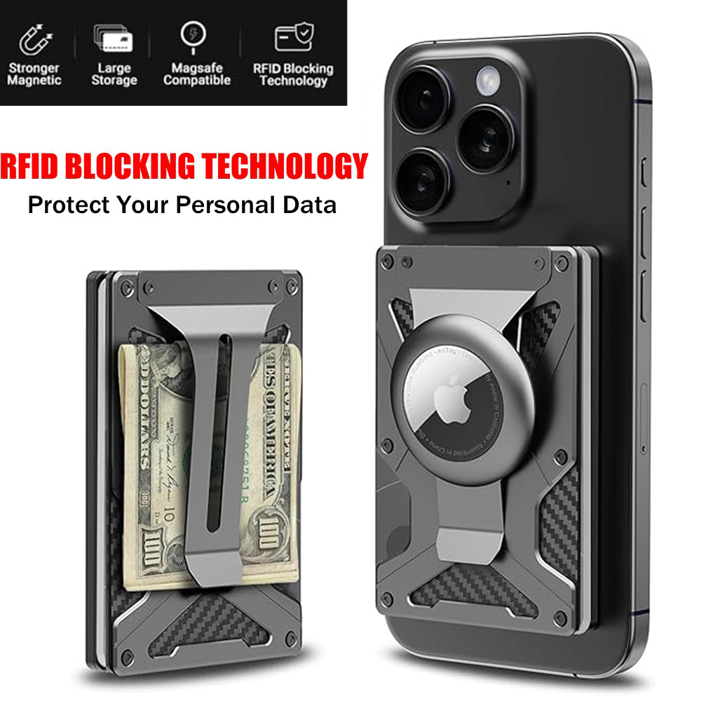 Money Clip Magnetic - Магнитный кошелек для телефона, совместимый с