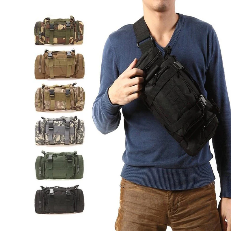 Edc Carry Fanny Pack - Спортивная поясная сумка Molle, водонепроницаемая поясная