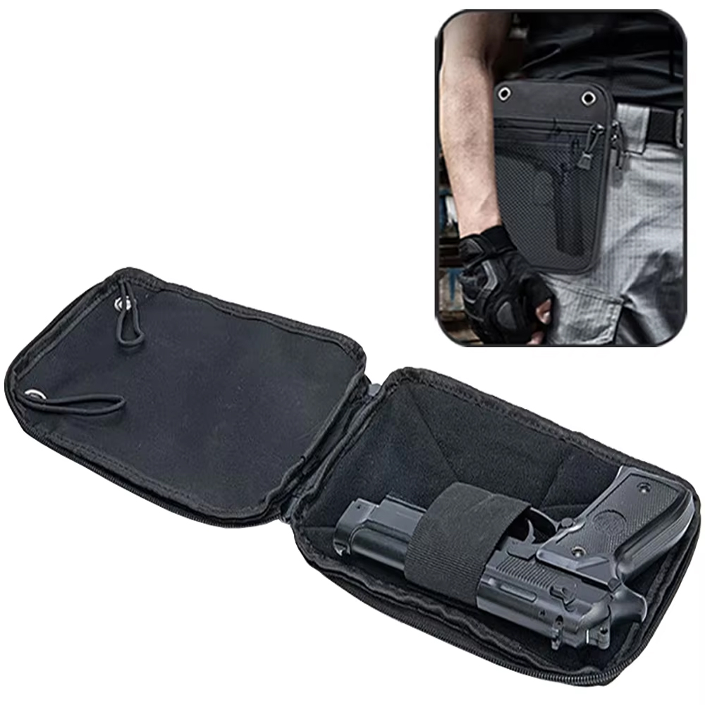 Edc Carry Fanny Pack - Тактическая скрытая кобура Molle для пистолета,