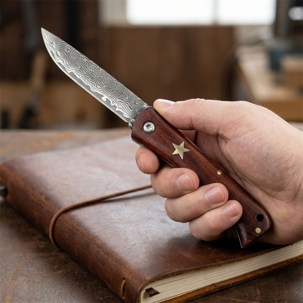Edc Fixed Blade Deep Carry - Компактный складной нож для выживания на