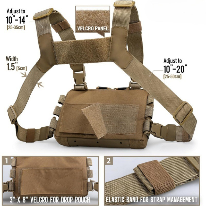 Жилет для рыбалки с ремешком,  – обзор и цена Edc Carry Backpack