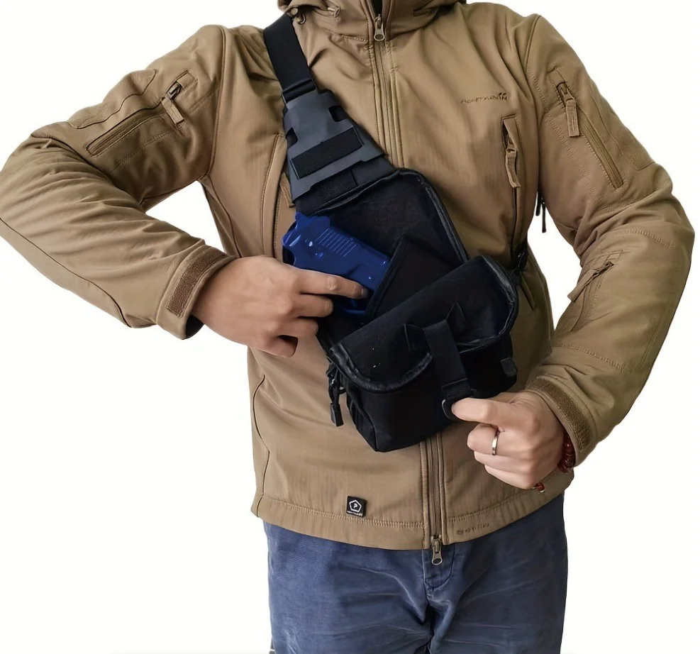Тактическая сумка-слинг для ск – обзор и цена Edc Carry Fanny Pack
