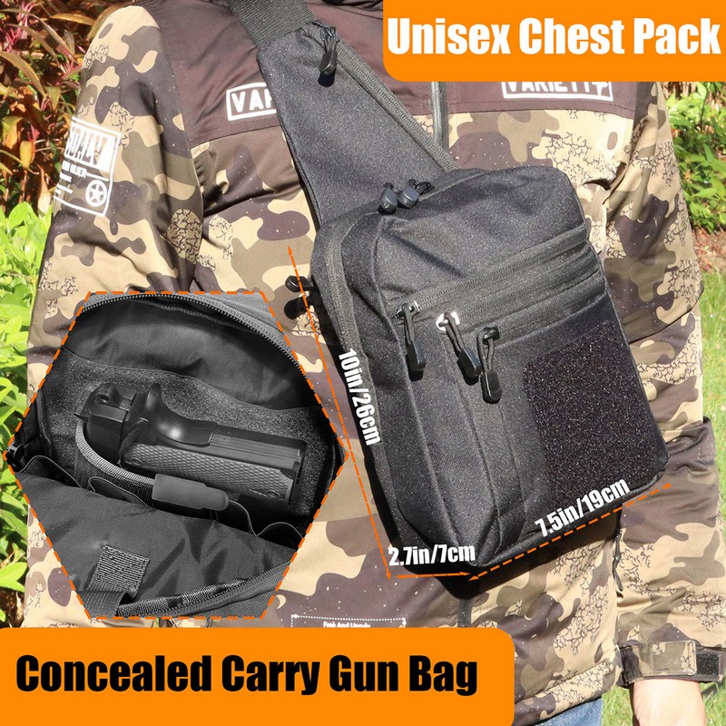 Новая тактическая нагрудная су – обзор и цена Edc Carry Backpack