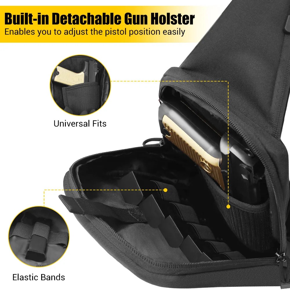 Тактическая сумка-чехол для пи – обзор и цена Edc Concealed Carry Holster