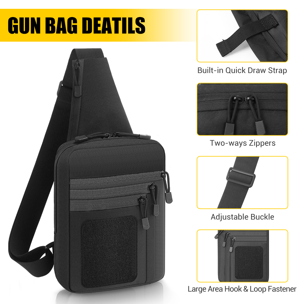 Тактическая сумка для пистолет – обзор и цена Edc Concealed Carry Holster