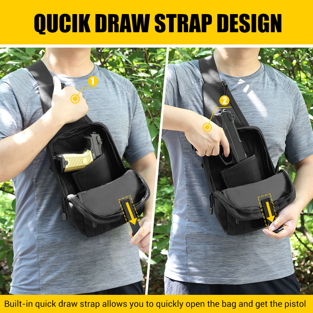 Тактическая сумка для пистолет – обзор и цена Edc Concealed Carry Holster
