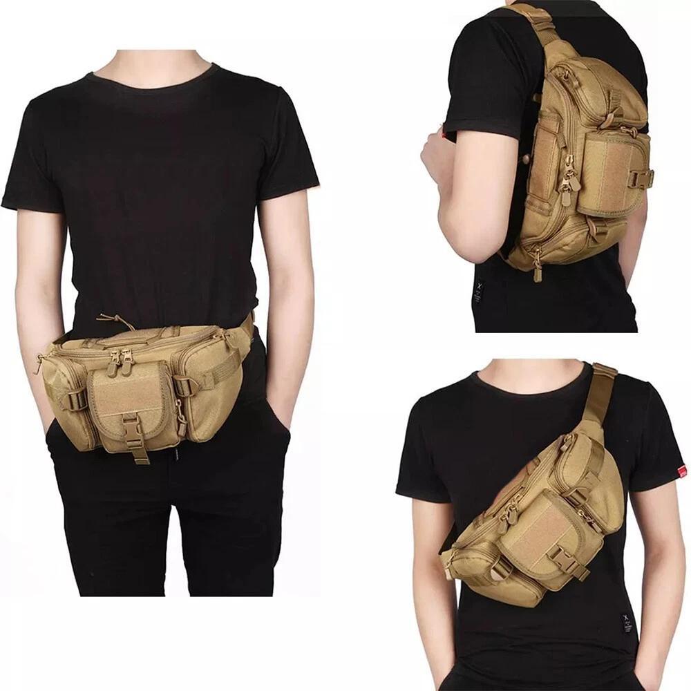 Тактическая поясная сумка для  – обзор и цена Edc Carry Fanny Pack