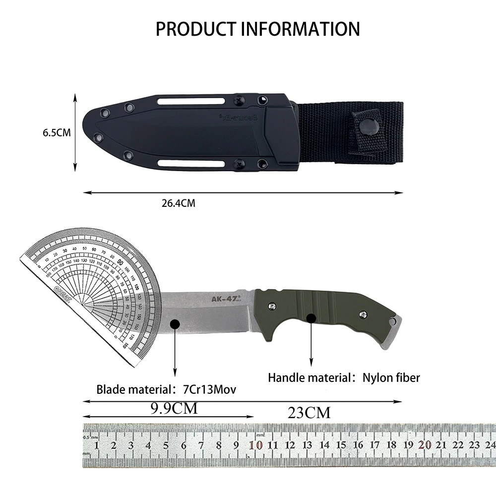 Нож с фиксированным клинком дл – обзор и цена Edc Fixed Blade Deep Carry