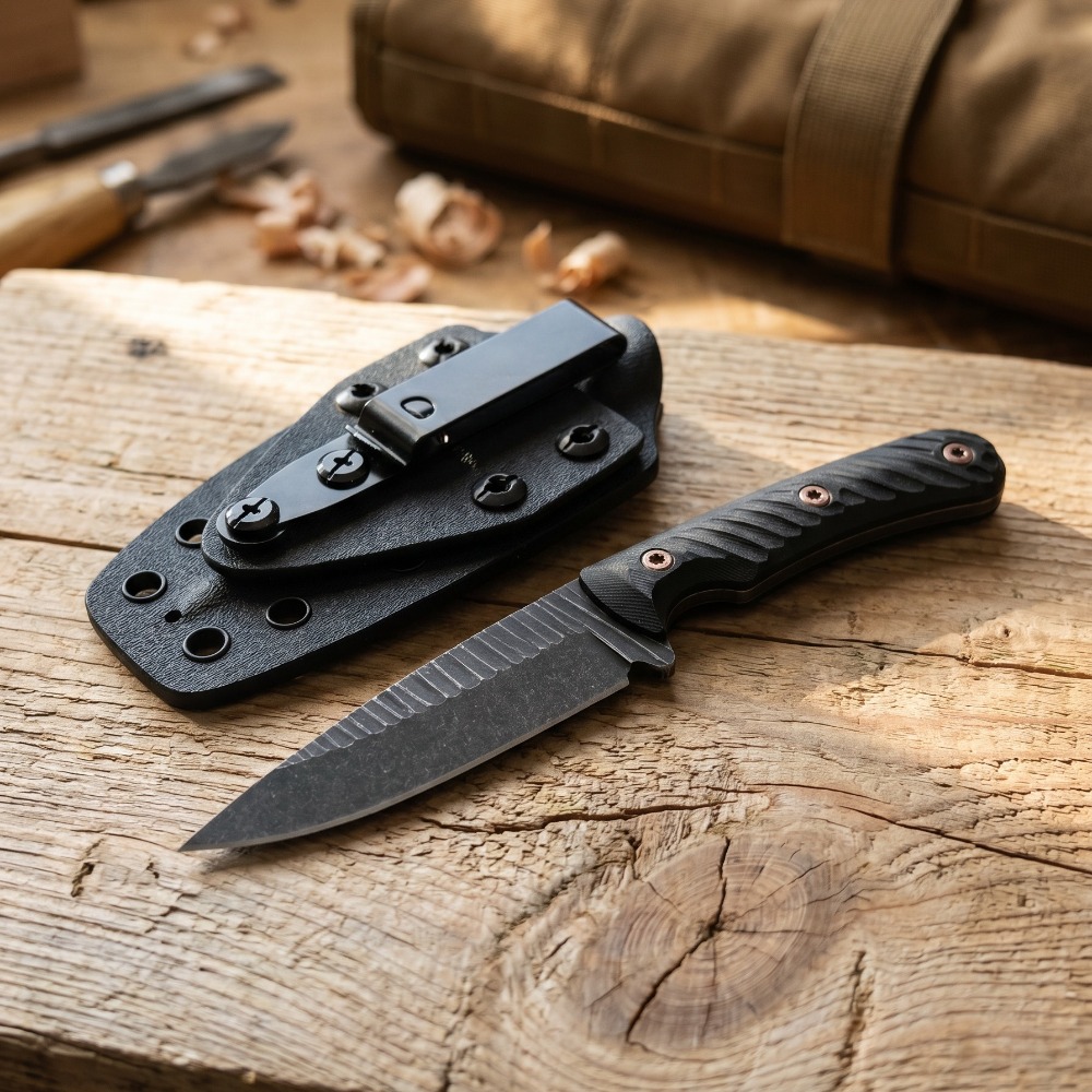 Нож для бушкрафта Full Tang с  – обзор и цена Edc Fixed Blade Deep Carry