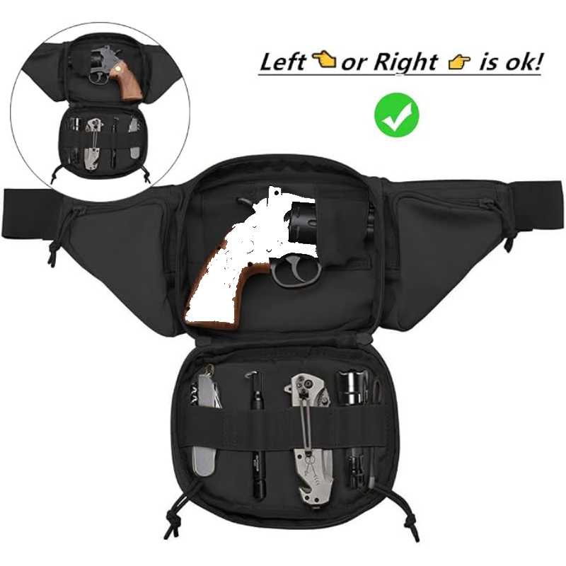 Водонепроницаемая поясная сумк – обзор и цена Edc Concealed Carry Fanny Pack
