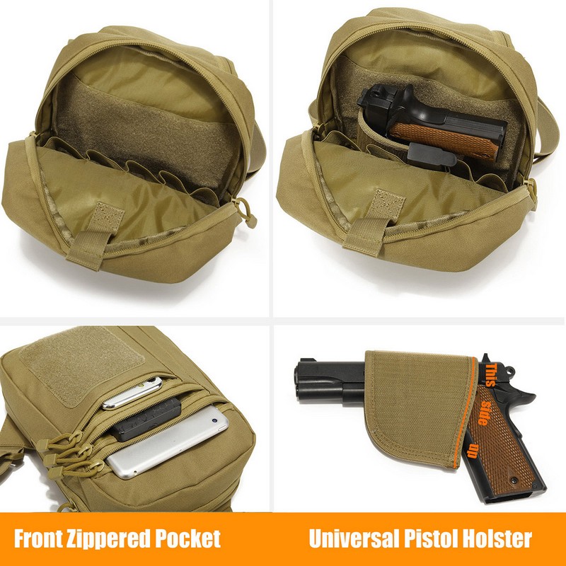 Новинка тактическая нагрудная  – обзор и цена Edc Carry Backpack