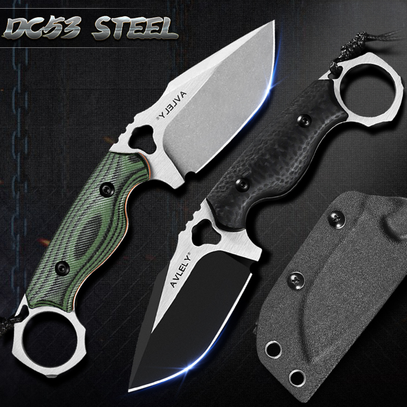 Нож с прямым лезвием из высоко – обзор и цена Edc Fixed Blade Deep Carry